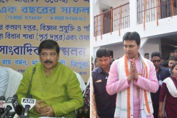 Tripuraâ€™s Lawlessness under Biplab Deb Govt sparks Cold-War in Cabinet : Health Minister wrote protest letter to CM, gave up escorts in protest for Doctors' safety